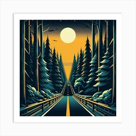 Road To Nowhere 1 Art Print