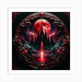 Castle Of Blood Art Print