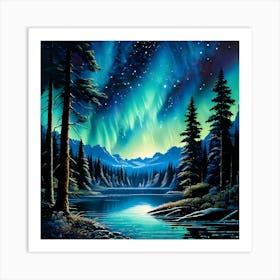 Aurora Borealis 1 Art Print