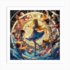 Alice In Wonderland 8 Art Print