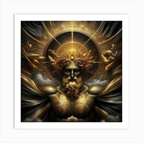 God Of The Sun Art Print