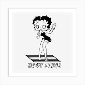 Betty Boop 2 Art Print