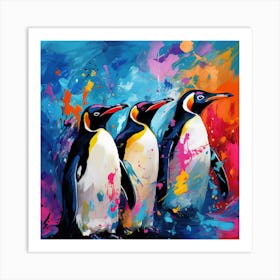 Penguins 1 Art Print