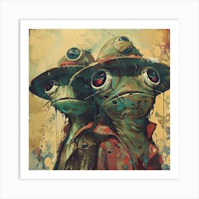 Frogs 2 Art Print