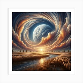 Spiral Galaxy 1 Art Print