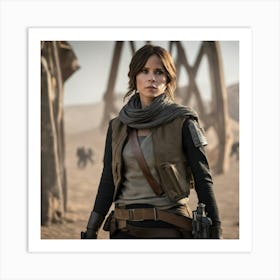 Star Wars The Force Awakens 9 Art Print