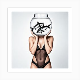 Fish Bowl 11 Art Print