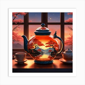 Tea Pot Art Print