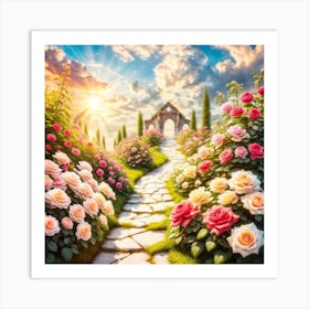 Rose Garden5 Art Print