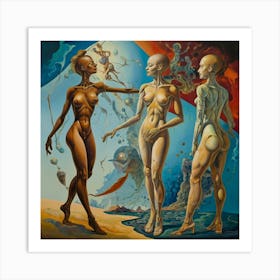 'The Nymphs' Art Print