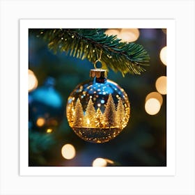 Christmas Tree 73 Art Print