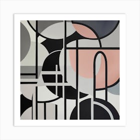 Abstract Shapes Art Print