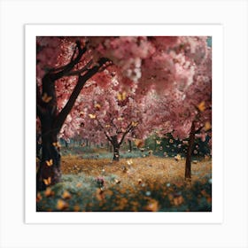 Cherry Blossoms Art Print