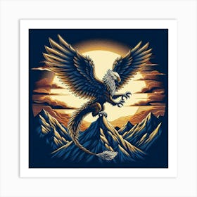 Griffin Art Print