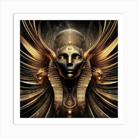 Egyptian Goddess 3 Art Print