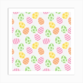 Easter Eggs Art Print