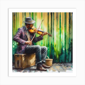 Violinist Art Print