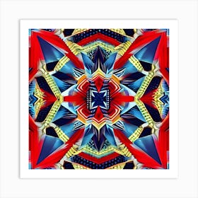 Abstract Psychedelic Art 1 Art Print