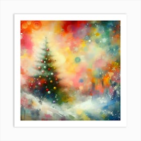 Christmas Tree 1 Art Print