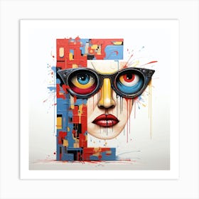 Face Of The City Art Print