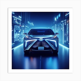 Futuristic Car 2 Art Print