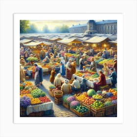 Market Art Print