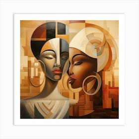 African Women 2 Art Print