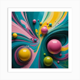 Abstract Painting 36 Art Print