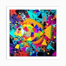 T Fish 10 Art Print