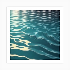 Water Ripples 20 Art Print