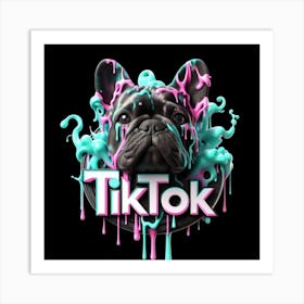 Tiktok 4 Art Print