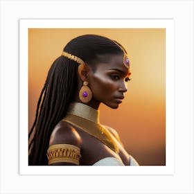 Egyptian Beauty Art Print