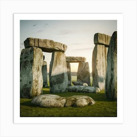 Stonehenge Art Print