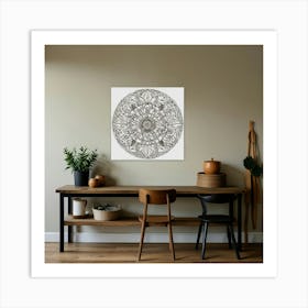 Mandala 3 Art Print