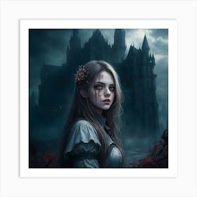 Eternal Decay Undead Grace Art Print