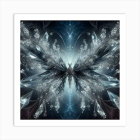 Fractal Butterfly 1 Art Print