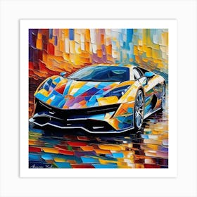 Lamborghini 75 Art Print