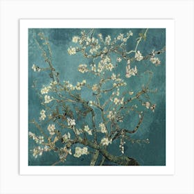 Blossoming Almond Tree 1 Art Print