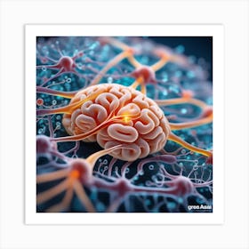 Neuron 4 Art Print