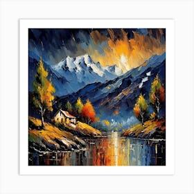 Landscape Painting Art Print