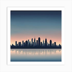 New York City Skyline 2 Art Print