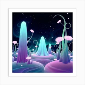 Flora And Fauna Art Print