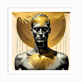 Golden Boy Art Print