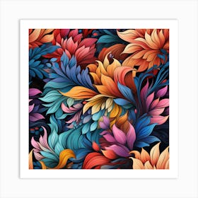 Floral Pattern Art Print