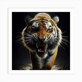 Tiger 7 Art Print