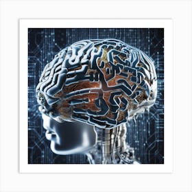 Brain Of A Computer Art Print