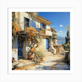 Greece 2 Art Print