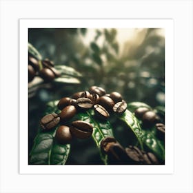 Coffee Beans 69 Art Print