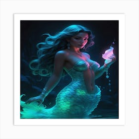 Mermaid 3 Art Print