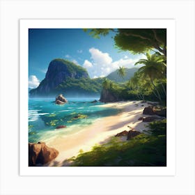 Pulau Tioman Art Print